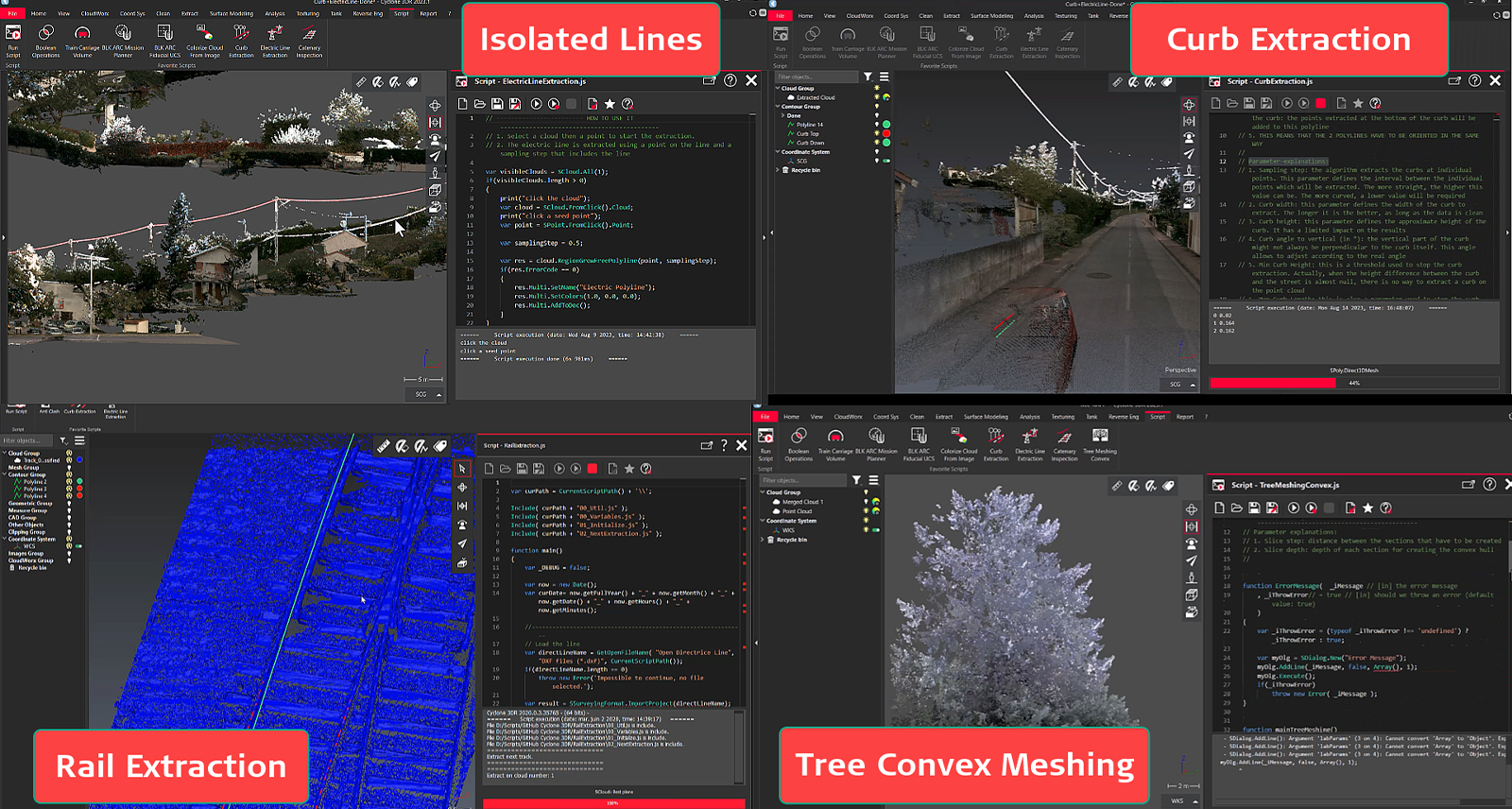 Cyclone 3DR Scripting Feature